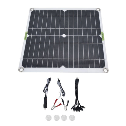 Portable Solar Panel 200W 5V Waterproof Lightweight Thin Design Solar Charger Board for Household Car Ship