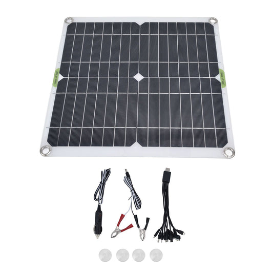 Portable Solar Panel 200W 5V Waterproof Lightweight Thin Design Solar Charger Board for Household Car Ship