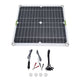 Portable Solar Panel 200W 5V Waterproof Lightweight Thin Design Solar Charger Board for Household Car Ship