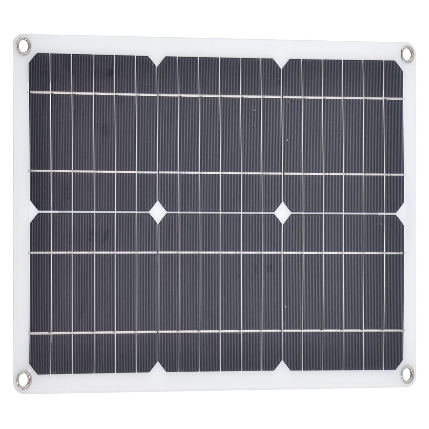 Dual USB Port Solar Panel Versatile Portable Solar Panel Charger Photovoltaic Charging with 10A Controller