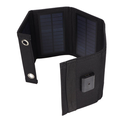 Solar Panel Charger 10W 5V High Conversion Efficiency Semi Flexible Foldable Portable Solar Panel for Mobile Phone Car