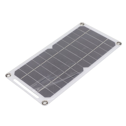 Solar Panel 6W 5V Monocrystalline Silicon Durable Semi Flexible Portable Solar Panel Charger for Car Boat Phone