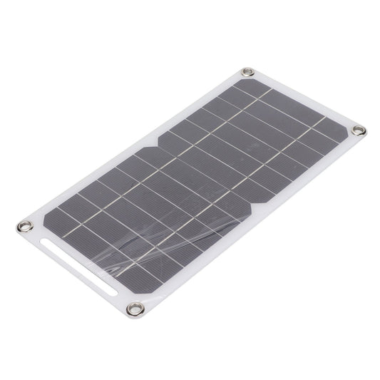 Solar Panel 6W 5V Monocrystalline Silicon Durable Semi Flexible Portable Solar Panel Charger for Car Boat Phone