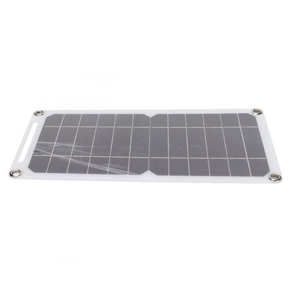Solar Panel 6W 5V Monocrystalline Silicon Durable Semi Flexible Portable Solar Panel Charger for Car Boat Phone
