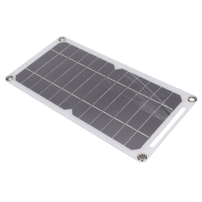 Solar Panel 6W 5V Monocrystalline Silicon Durable Semi Flexible Portable Solar Panel Charger for Car Boat Phone