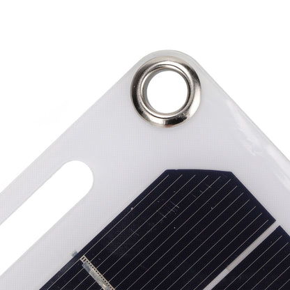 Solar Panel 6W 5V Monocrystalline Silicon Durable Semi Flexible Portable Solar Panel Charger for Car Boat Phone