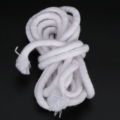 Braid Candle Wick Cotton Round Oil Lamp Wick for Making Candles DIY Oil Lamps 6.6ft