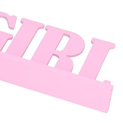 Gender Reveal Table Decorations Wooden Boy Girl Wood Signs for Baby Shower Gender Reveal Party Supplies