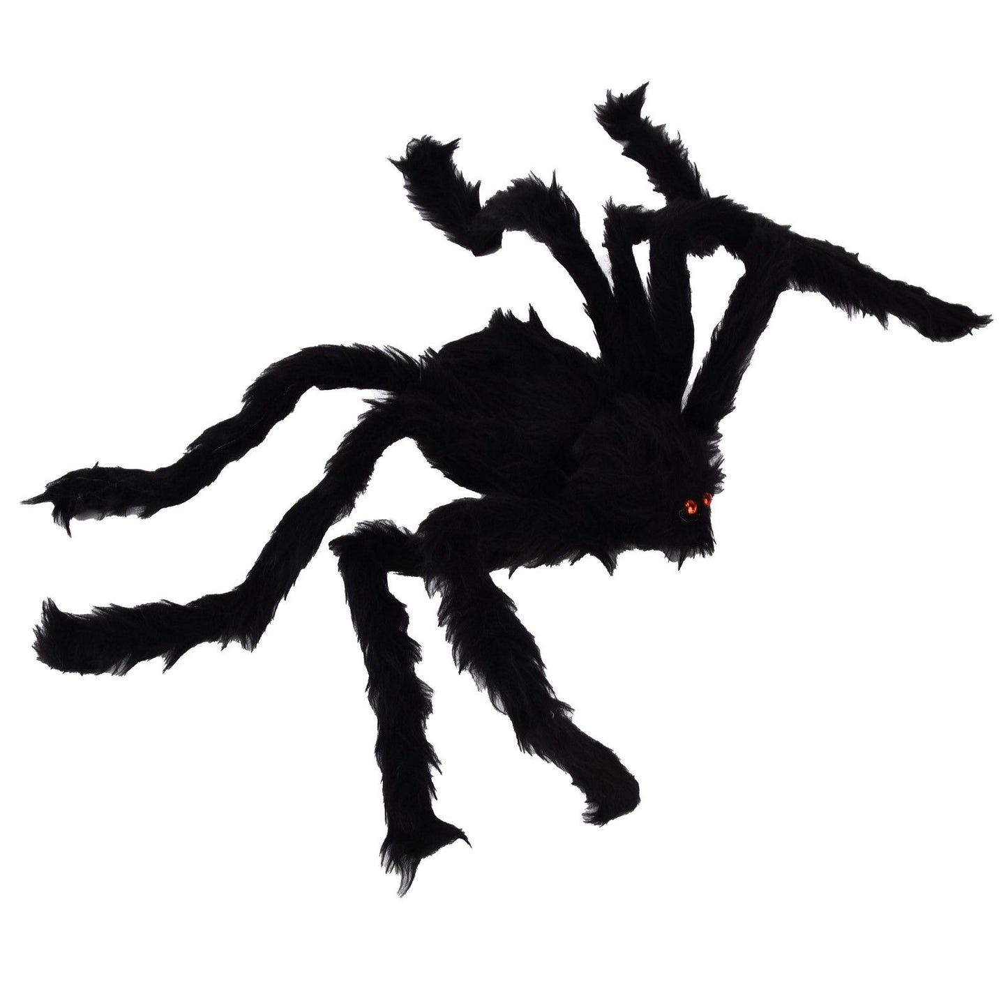 Decorative Spider Spook House Artificial Spider with Fake Cobweb for Party Halloween Festival Decoration