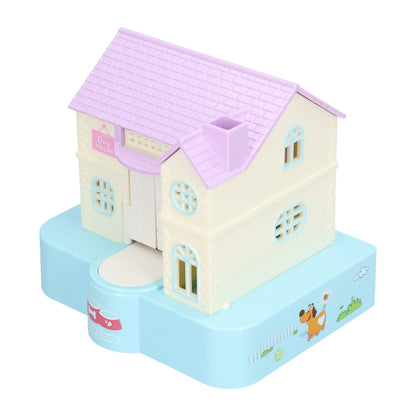 Doghouse Money Saving Box Automatic Coin Swallowing with Light Music Effects Toy Gift for KidsBlue Fortune Dog