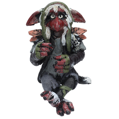 Resin Statue Garden Big Goblin Statue Leprechaun Anime Character Sculpture Home Decor Toys