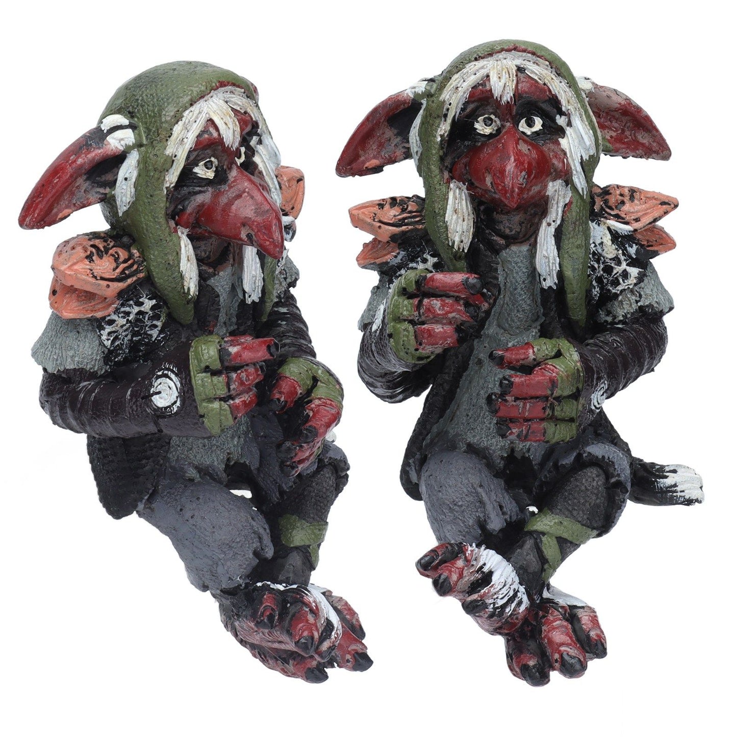 Resin Statue Garden Big Goblin Statue Leprechaun Anime Character Sculpture Home Decor Toys