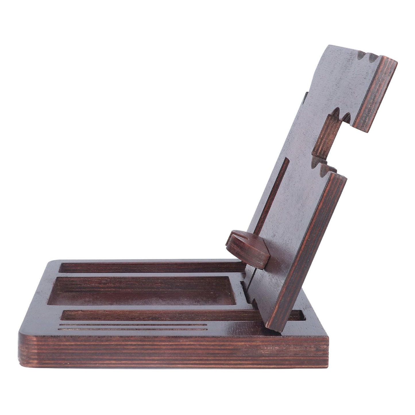 Desktop Storage Bracket Multifunctional Wooden Mobile Phone Base Watch Glasses Key Desktop Storage Bracket