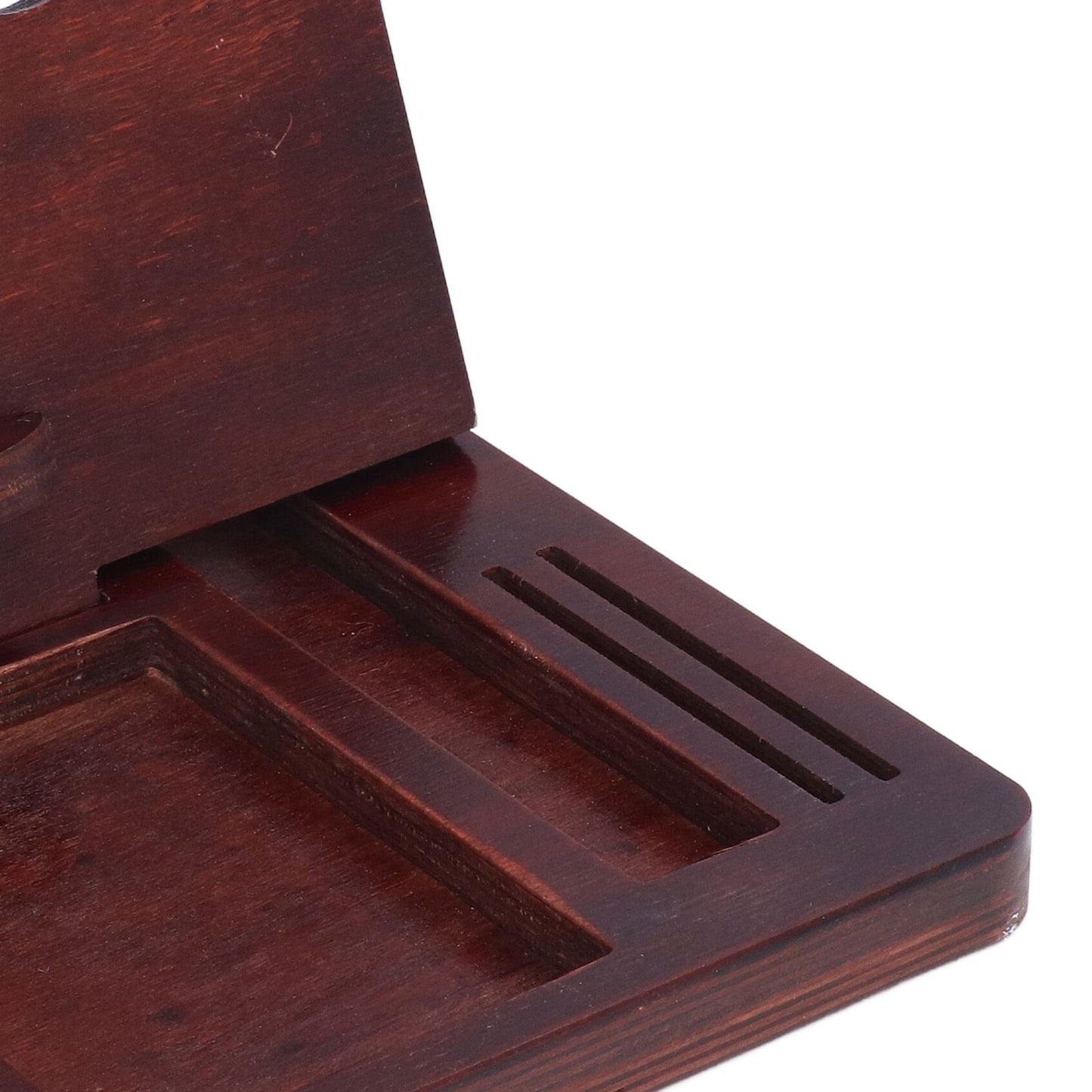 Desktop Storage Bracket Multifunctional Wooden Mobile Phone Base Watch Glasses Key Desktop Storage Bracket