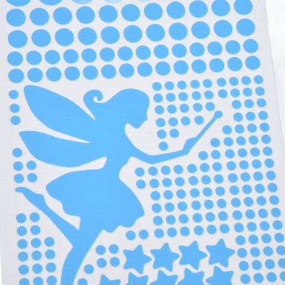 4Pcs Wall Stickers PVC Material Self Adhesive Luminous Design Cute Exquisite Wall Paper Decor