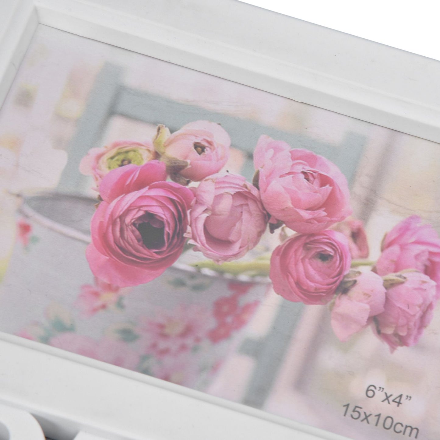 2PCS Rectangle Photo Frame Home Decorative Photo Frame 2 Hole Wedding Picture Frame for Bedroom Party