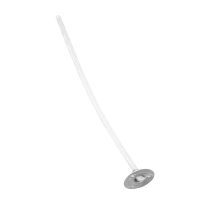 50Pcs Candle Wicks Pre Waxed Cotton Core Wicks with Base for DIY Scented Candle Making 8cm / 3.1in