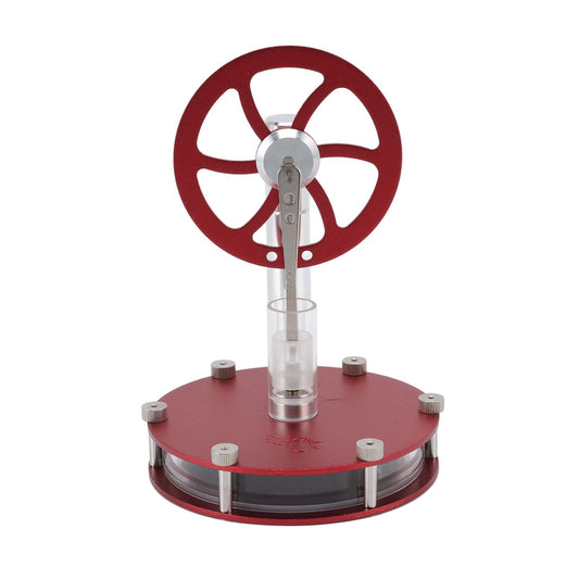 Stirling Engine Model Low Temperature Differential Education Toy Metal Hot Air Engine Motor for Kids Learning