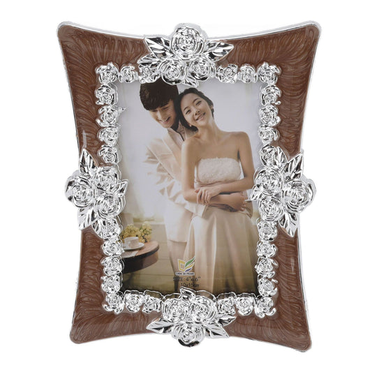 Family Photo Frame Modern Simple Hold 10x15cm Photo Home Photo Frame Decoration with Stand for Living Room Bedroom Type A