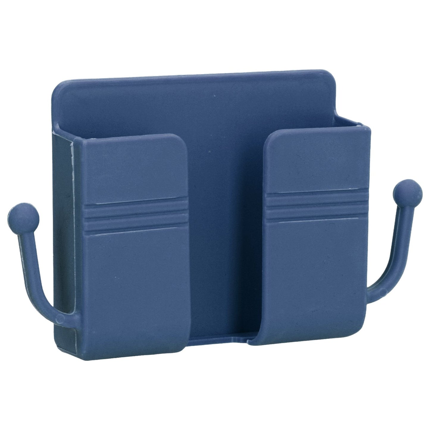 Wall Mounted Storage Box Multifunctional Phone Charging Wall Mount Holder for Bed Bathroom Kitchen OfficeBlue