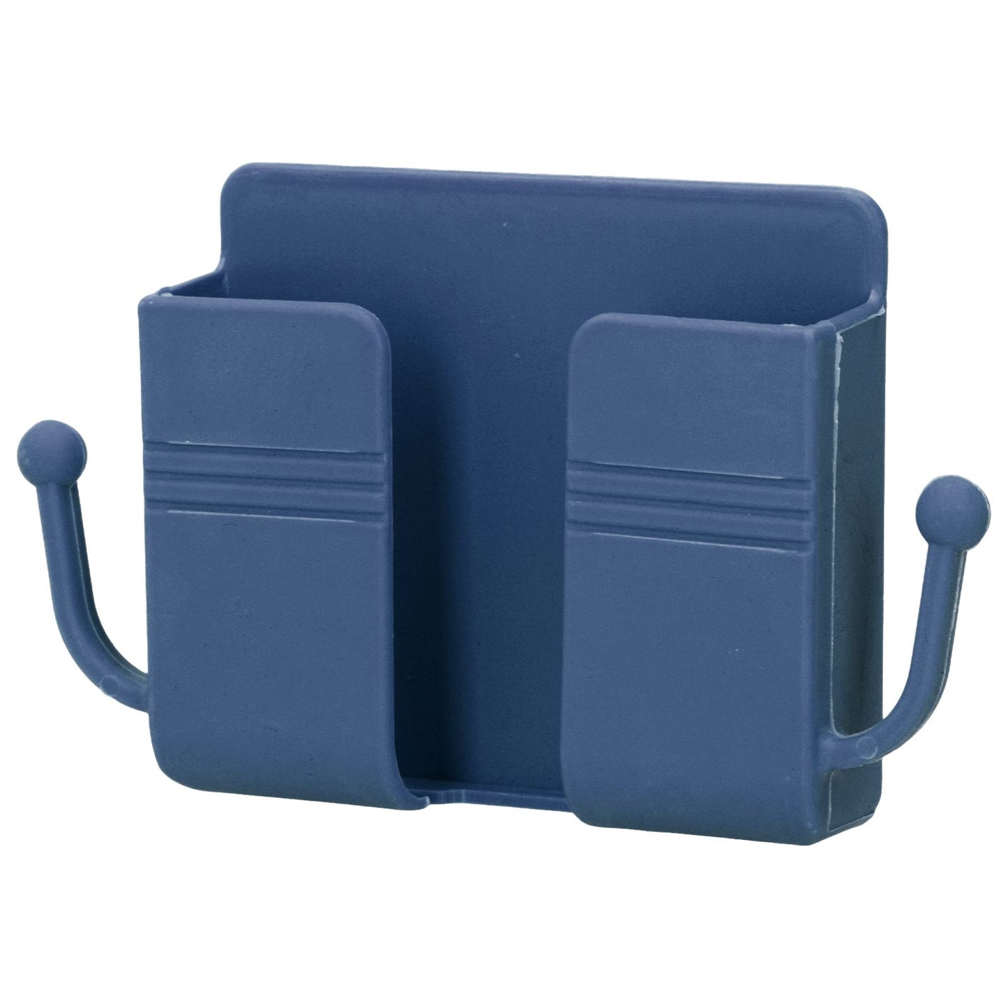 Wall Mounted Storage Box Multifunctional Phone Charging Wall Mount Holder for Bed Bathroom Kitchen OfficeBlue