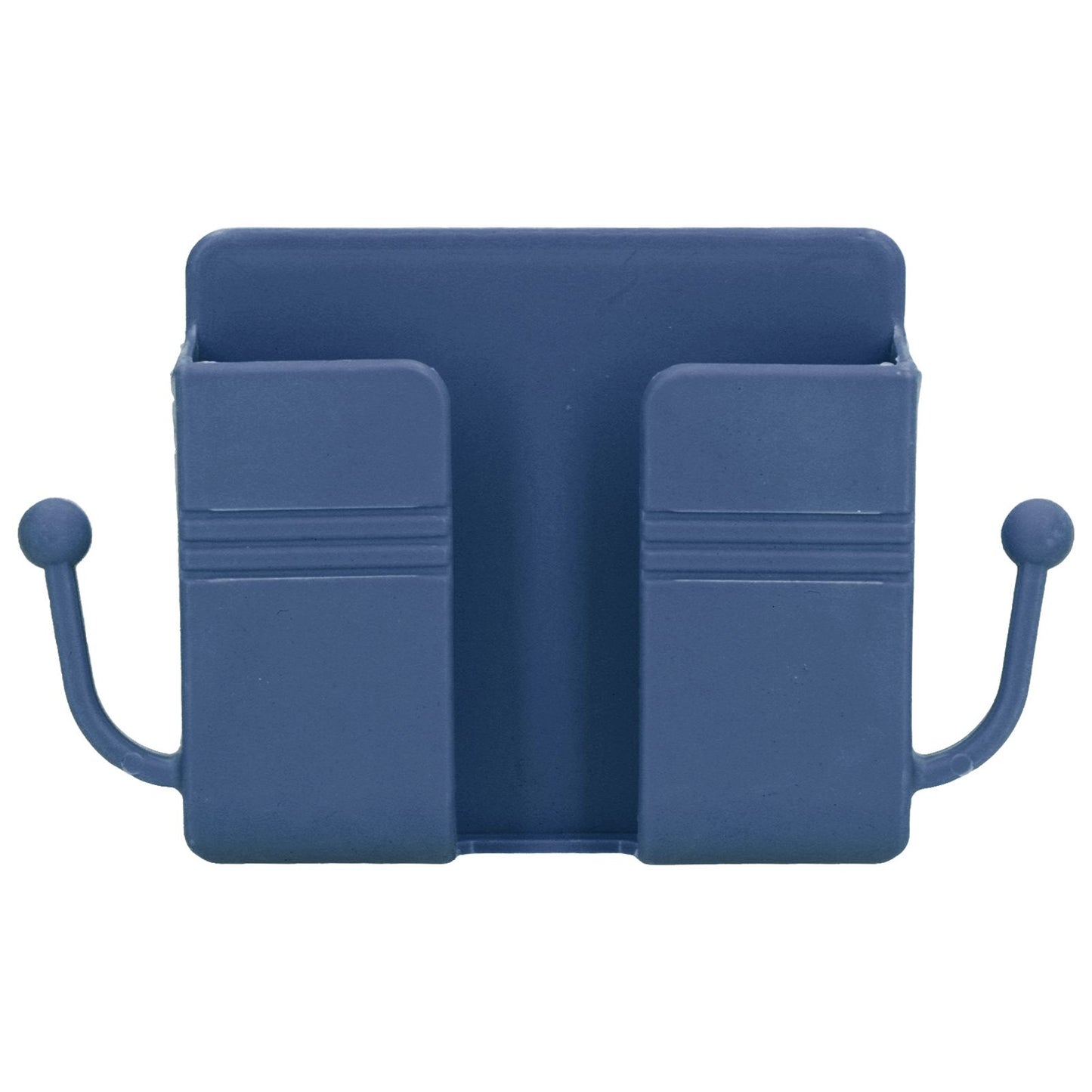 Wall Mounted Storage Box Multifunctional Phone Charging Wall Mount Holder for Bed Bathroom Kitchen OfficeBlue