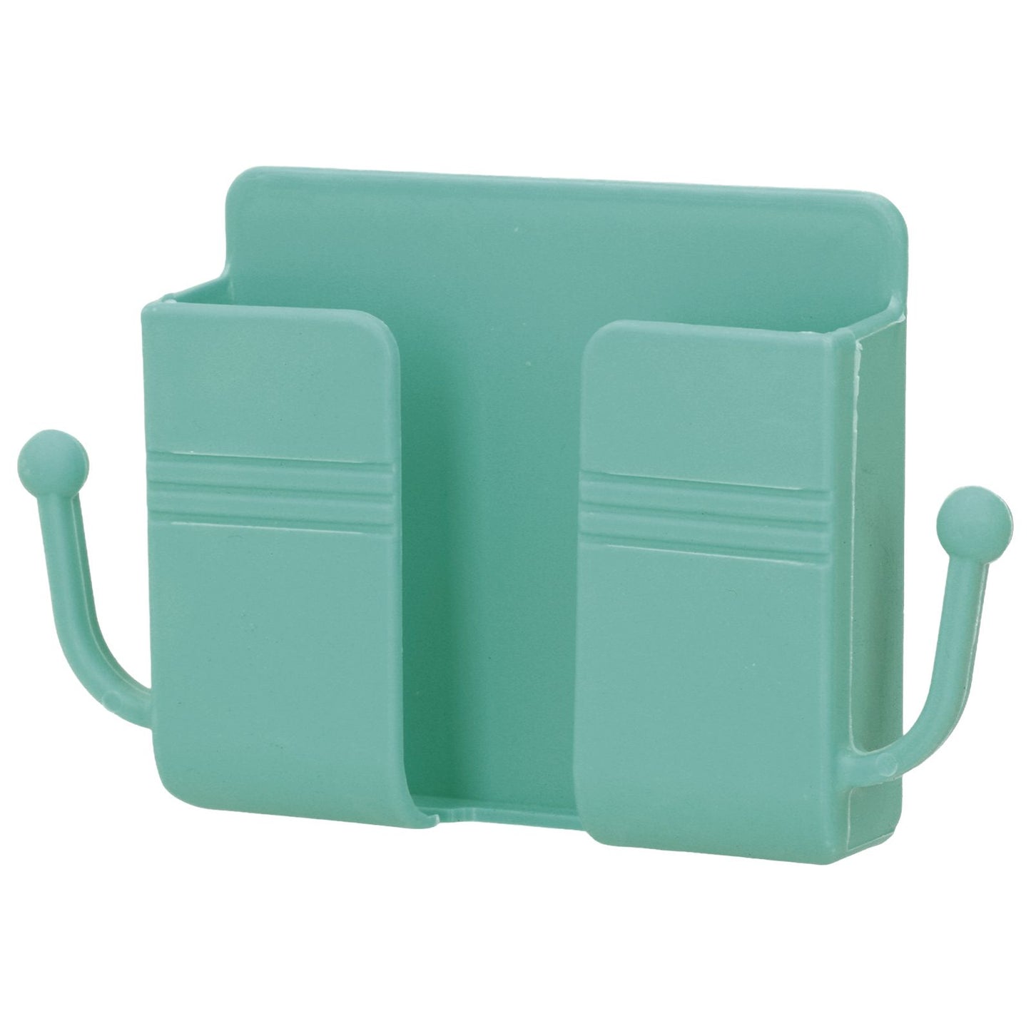 Wall Mounted Storage Box Multifunctional Phone Charging Wall Mount Holder for Bed Bathroom Kitchen OfficeGreen