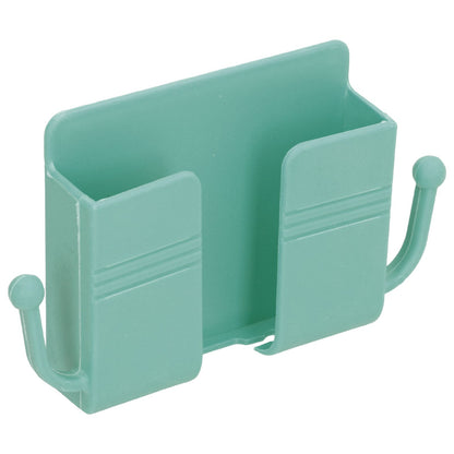 Wall Mounted Storage Box Multifunctional Phone Charging Wall Mount Holder for Bed Bathroom Kitchen OfficeGreen
