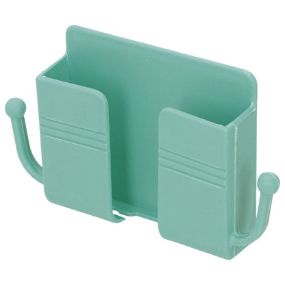 Wall Mounted Storage Box Multifunctional Phone Charging Wall Mount Holder for Bed Bathroom Kitchen OfficeGreen