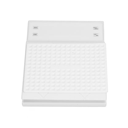 3kg/0.1g LED Display Electronic Scale Portable Timing Kitchen Coffee Scale with Non Slip Pads White