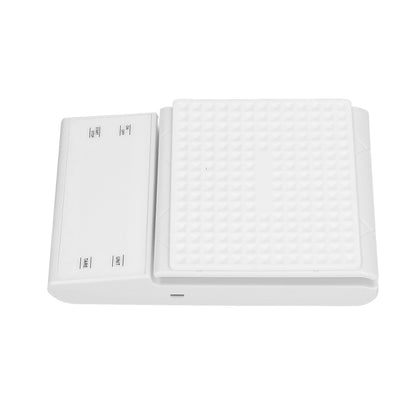 3kg/0.1g LED Display Electronic Scale Portable Timing Kitchen Coffee Scale with Non Slip Pads White