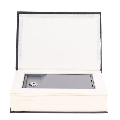 Diversion Book Safe High Safety Simulation Book Safe Deposit Box with 2 Keys for School Home TravellingA