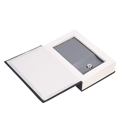 Diversion Book Safe High Safety Simulation Book Safe Deposit Box with 2 Keys for School Home TravellingA