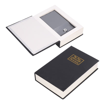 Diversion Book Safe High Safety Simulation Book Safe Deposit Box with 2 Keys for School Home TravellingA
