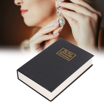 Diversion Book Safe High Safety Simulation Book Safe Deposit Box with 2 Keys for School Home TravellingA