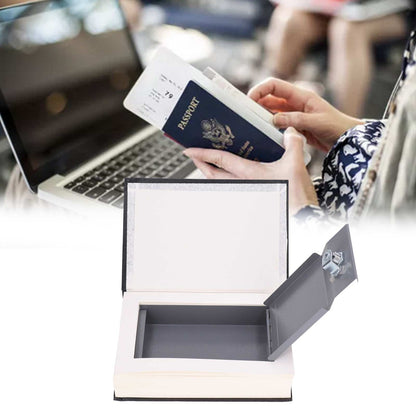 Diversion Book Safe High Safety Simulation Book Safe Deposit Box with 2 Keys for School Home TravellingB
