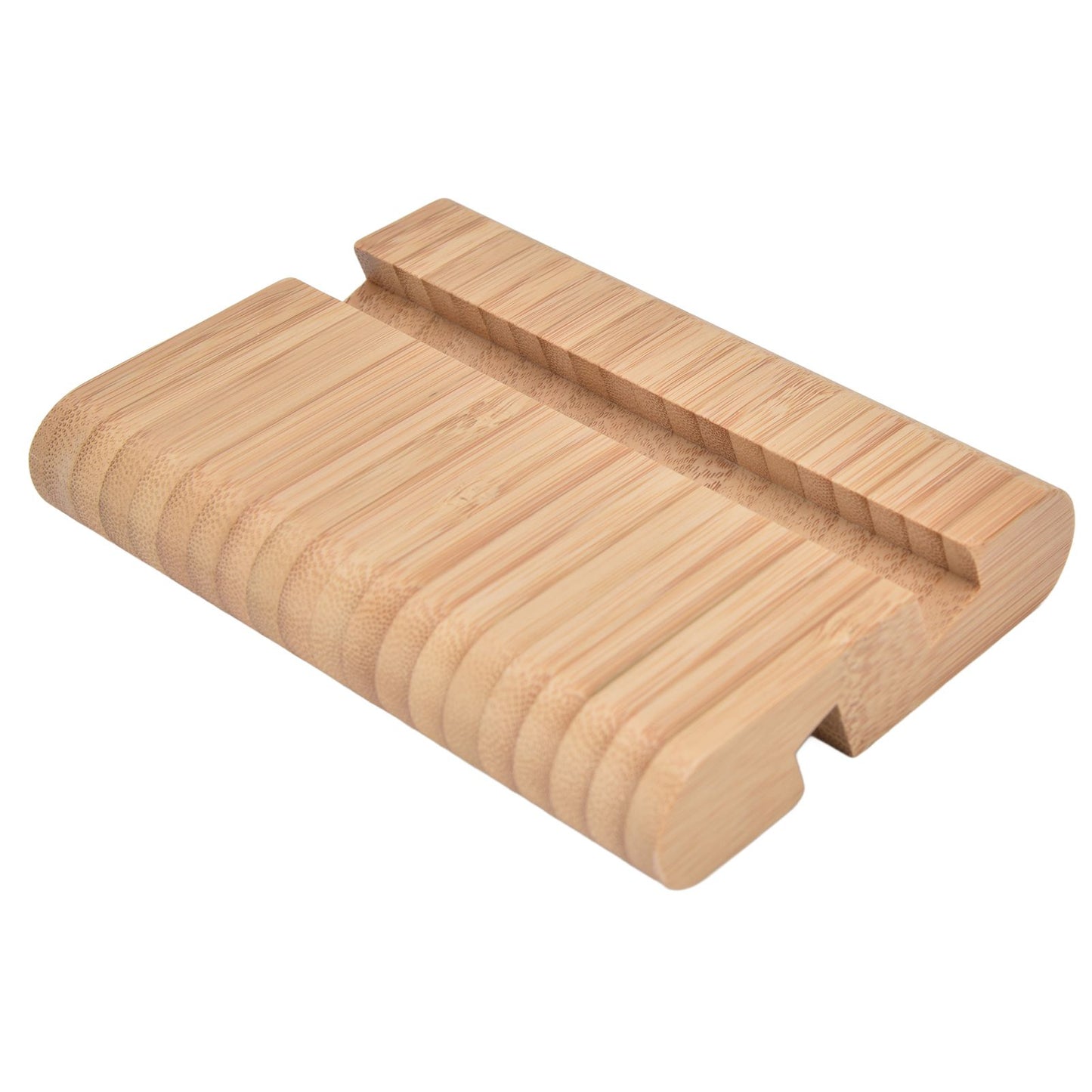 Portable Phone Stand Mobile Phone Support Holder Bamboo Desktop Tablet Stand for Bedroom