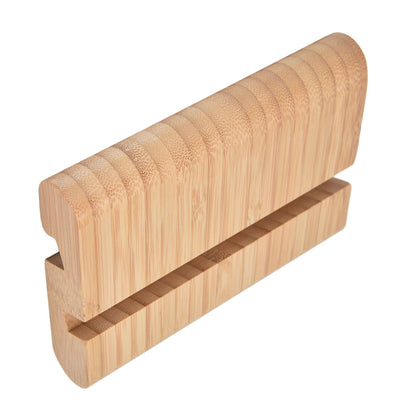 Portable Phone Stand Mobile Phone Support Holder Bamboo Desktop Tablet Stand for Bedroom