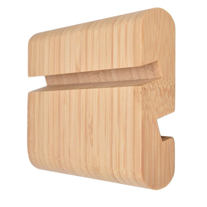 Portable Phone Stand Mobile Phone Support Holder Bamboo Desktop Tablet Stand for Bedroom