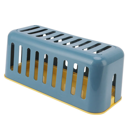 Cable Organizer Box Large Capacity Durable Plastic Flame Retardant High Safety Cord Management Box for PC TV Appliances