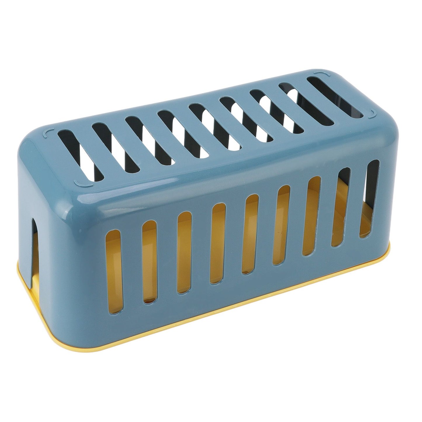 Cable Organizer Box Large Capacity Durable Plastic Flame Retardant High Safety Cord Management Box for PC TV Appliances