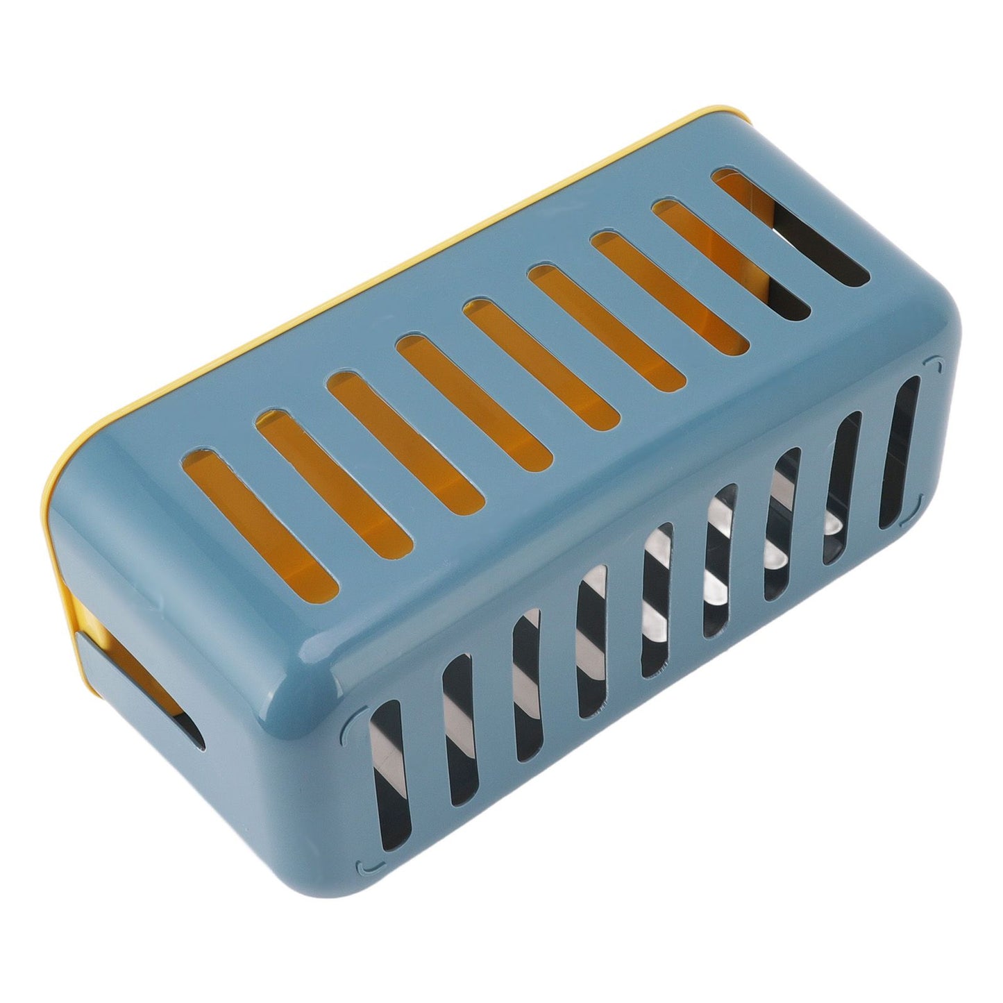 Cable Organizer Box Large Capacity Durable Plastic Flame Retardant High Safety Cord Management Box for PC TV Appliances