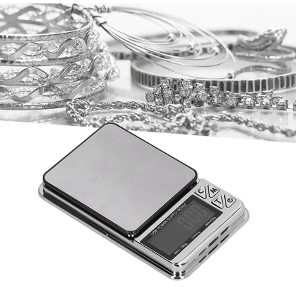 Electronic Scale LCD Display High Accuracy Lightweight Portable Stainless Steel Jewelry Scale