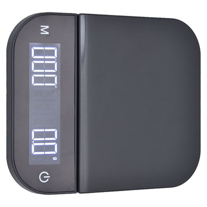 Coffee Scale Maximum 3KG Large LED Backlit Dual Units USB Charging Timing Function High Accuracy Kitchen Scale