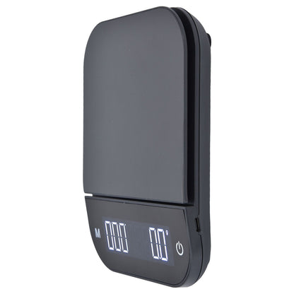 Coffee Scale Maximum 3KG Large LED Backlit Dual Units USB Charging Timing Function High Accuracy Kitchen Scale