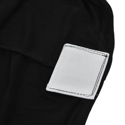 Table Cover Rectangular Wrinkle Resistant Washable Universal Black Stretch Tablecloth for Wedding Party ExhibitionBlack 8FT(244x76x76cm)