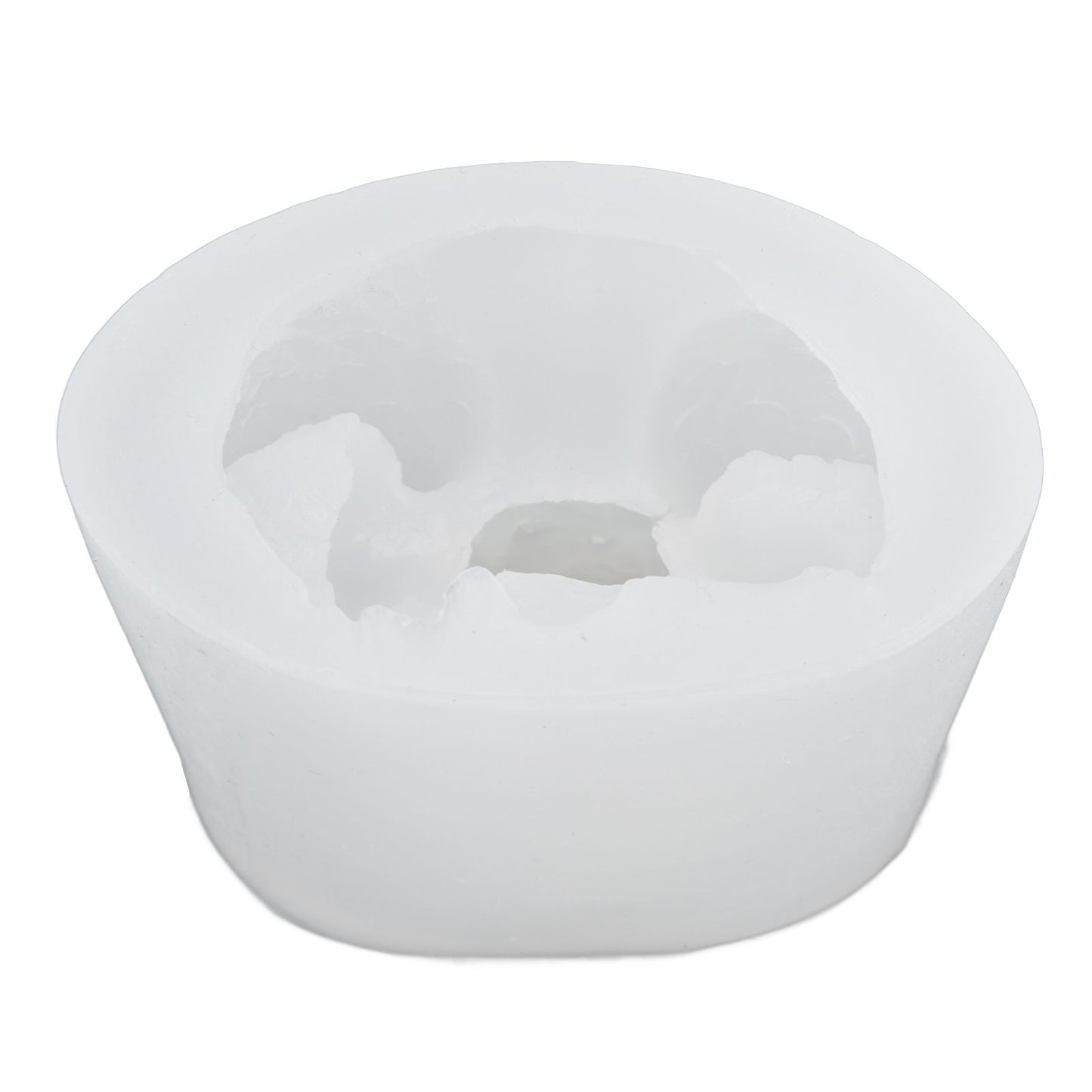 3D Angel Resin Mold Easy to Demold Reusable Food Grade Silicone Baby Angel Candle Mold for DIY Home Decoration CakeFace with One Hand