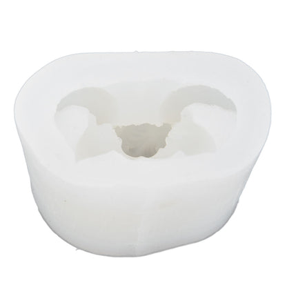 3D Angel Resin Mold Easy to Demold Reusable Food Grade Silicone Baby Angel Candle Mold for DIY Home Decoration CakeDignified