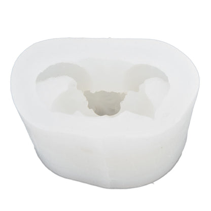 3D Angel Resin Mold Easy to Demold Reusable Food Grade Silicone Baby Angel Candle Mold for DIY Home Decoration CakeDignified