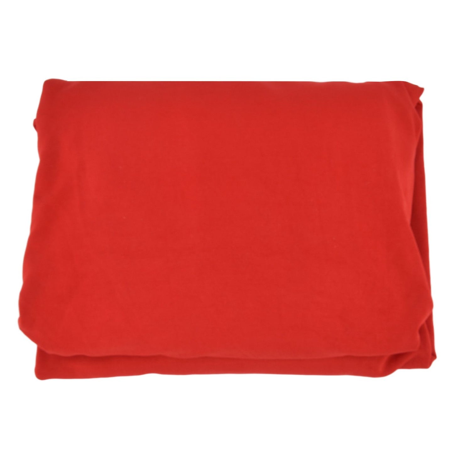 Stretch Spandex Table Cover Good Elasticity Washable Reusable Red Stretchable Tablecloth with 4 Pockets for Wedding Party4FT(122x76x76cm)